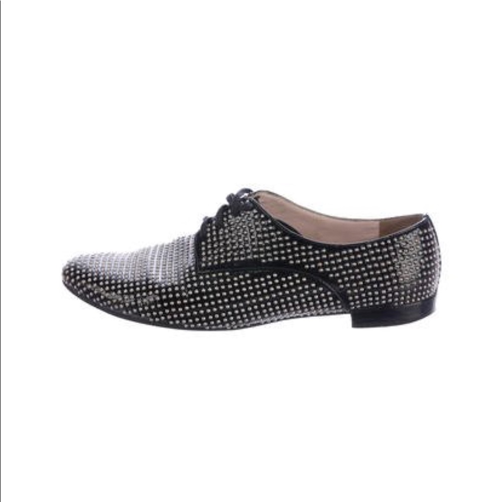 Miu Miu Studded Oxfords